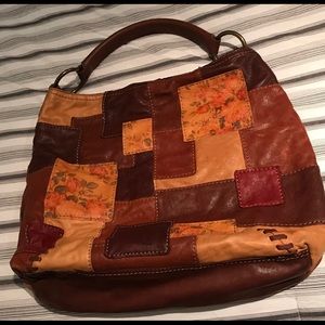 Lucky Brand Hobo patchwork purse